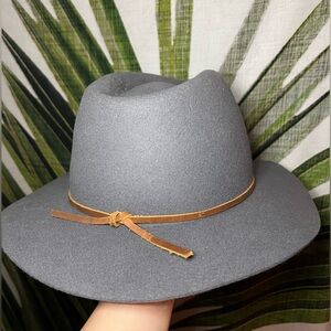 NWOT Wesley Wool Fedora 🩶